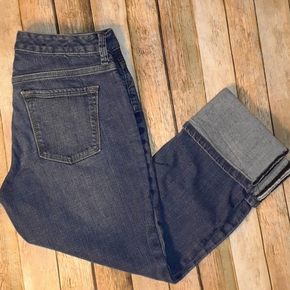 Banana Republic Pants - Banana Republic Cuffed Denim Jean Capris 26/2